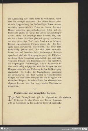 Festsitzende und bewegliche Formen