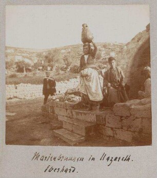 Marienbrunnen in Nazareth. Eberhard.