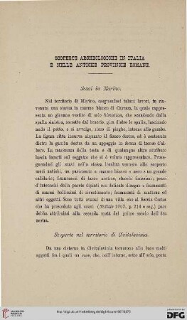 35: Scoperte archeologiche in Italia e nelle antiche provincie romane, [12]