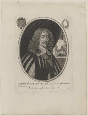 Bildnis des Henry d'Orleans de Longueville