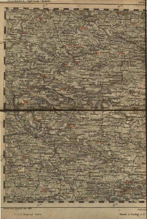 G. D. Reymann's topographische Special-Karte von Central-Europa, 221. Ansbach