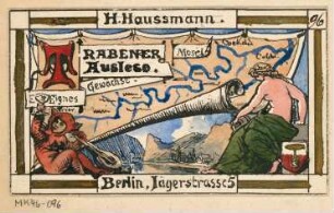 Weinflaschenetikett Monatskonkurrenz August 1878: Ansicht