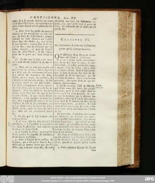 Chapitre VI. Des Sacremens de l'Anciens Testament, qu'on apelle extraordinaires.