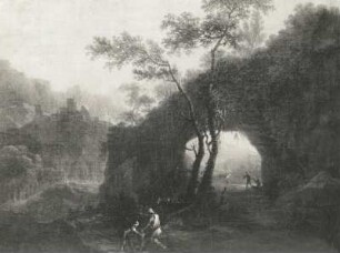 Landschaft : Landschaft. Ölgemälde (1701/1752; J. A. Thiele)