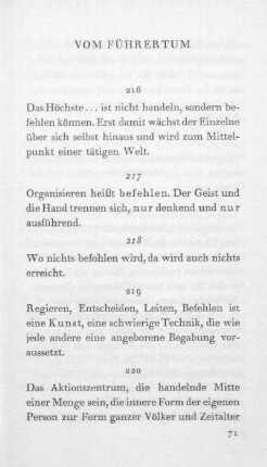 Vom Führertum