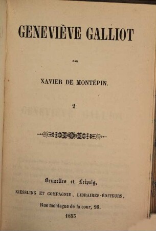 Geneviève Galliot, 2