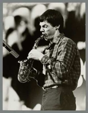 Jan Garbarek : Portrait des Jazz-Saxophonisten Jan Garbarek beim Jazz Jamboree Warschau 1983