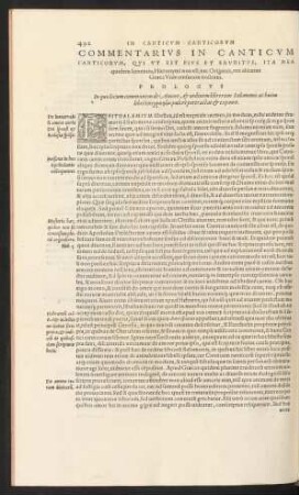 Commentarius In Canticum Canticorum, Qui Ut Est Pius Eruditus ...