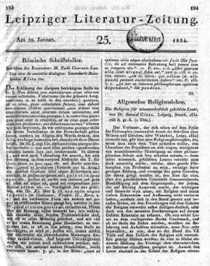 1834-01-29 : 25. Stück