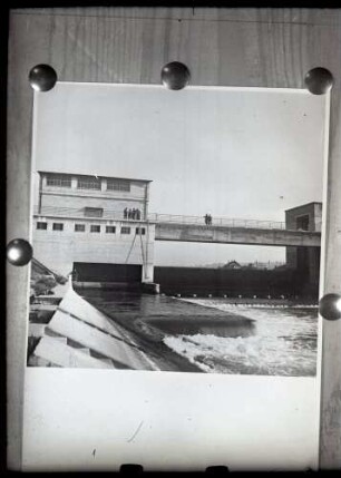 Aldingen, Kraftwerk vom Unterwasser