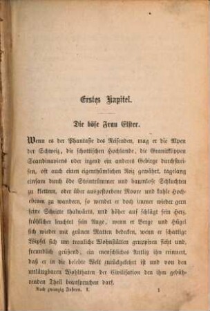 Nach zwanzig Jahren : Roman, 1. Theil