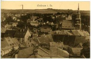 Oederan. Blick auf Oederan