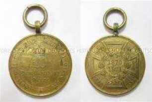 Kriegsdenkmünze für die Feldzüge 1870/71 für Kombattanten