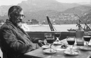 Heinrich Richard Hamann (1879-1961), 1913-1961 Professor der Kunstgeschichte in Marburg, auf der Insel Mallorca