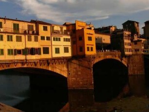 Steinbrücke Ponte Vecchio von 1080