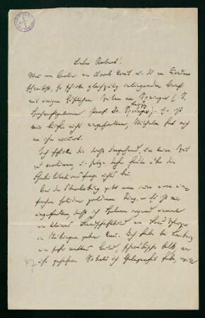 Brief vom 18. Februar 1878