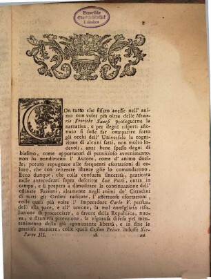 Memorie storico-critiche della città di Siena, 3. Continuazione delle memorie storico-critiche della città di Siena fino agl'anni 1552
