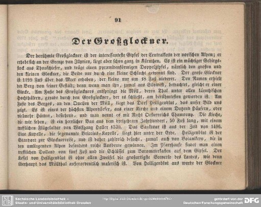Der Großglockner : Großglockner