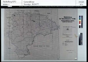 Oberbergamtsbezirk Freiberg; Sachsen und Sudetengau