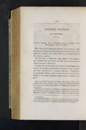 Politique coloniale