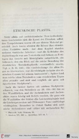 Etruskische Plastik