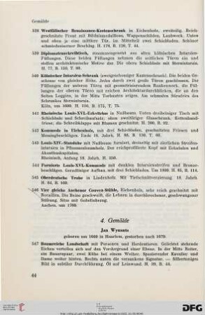 4. Gemälde (Nr. 547-558)