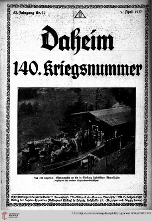 Hefte 27-30, April 1917