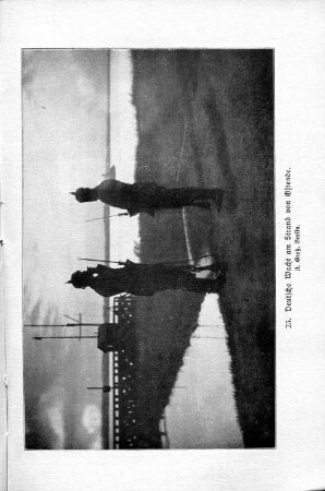 23. Deutsche Wacht am Strand von Ostende.
