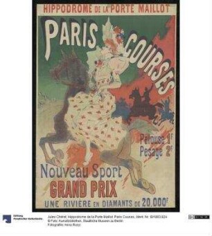 Hippodrome de la Porte Maillot. Paris Couses