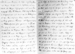 Nerchau. Chronik der Nerchauer Mühle und deren Besitzer, Handschrift, S. 21 + 22