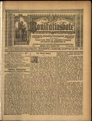 Erste Ausgabe vom Sonntag, den 04. Februar 1912.