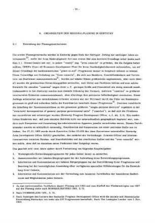 6. Organisation der Regionalplanung in Kentucky