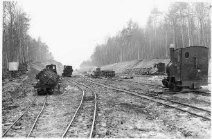 Erdarbeiten, Gleistransport
