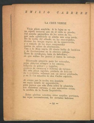 La cruz verde