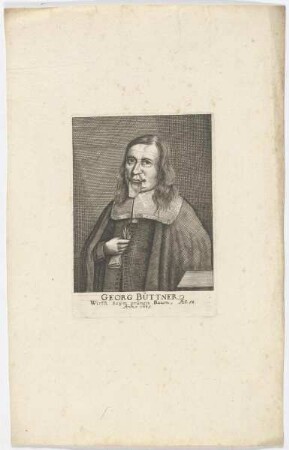 Bildnis des Georg Büttner