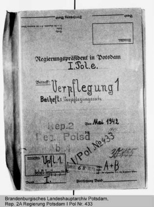 Verpflegungssätze
