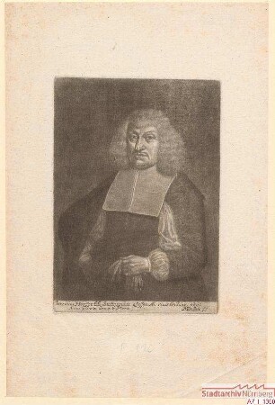 Jeremias Hopffer, Stadtgerichtsassessor; gest. 22. März 1672