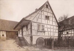 Bauernhaus. Fachwerk