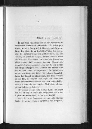 München, den 15. Juni 1911