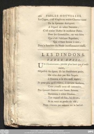 Les Dindons. Fable XVIII.