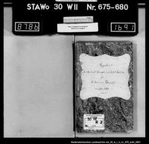 Zivilstandsregister Schlewecke (Kanton Harzburg)