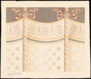 Blumen, Ornamente u.a.: Detail