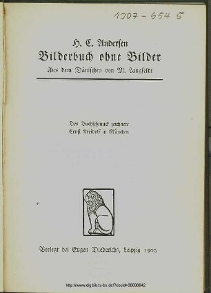 Bilderbuch ohne Bilder
