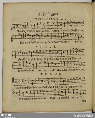 Komm Gott Schöpfer heiliger Geist