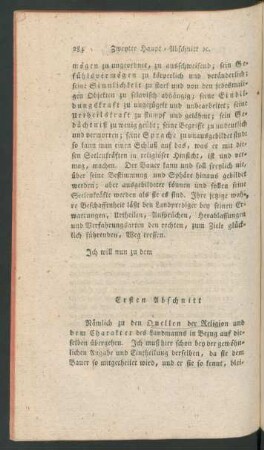 Ersten Abschnitt