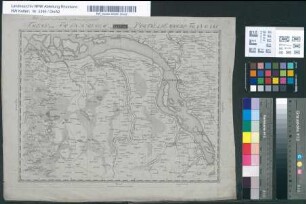 Topographisch-militärische Charte von Teutschland in 204 Sectionen, unternommen von dem Geographischen Institute zu Weimar 1807. Section 16. Teil von Frankreich [Unterelbe].