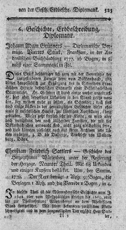 Geschichte des Herzogthums Würtenberg unter der Regierung der Herzogen. T.9.