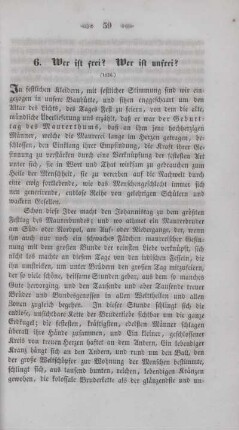 6. Wer ist frei? Wer ist unfrei?