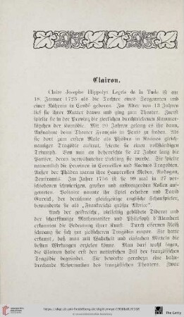 Clairon