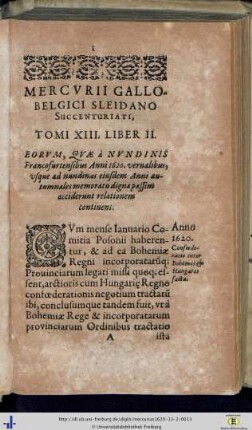 Tomus XIII. Liber II.